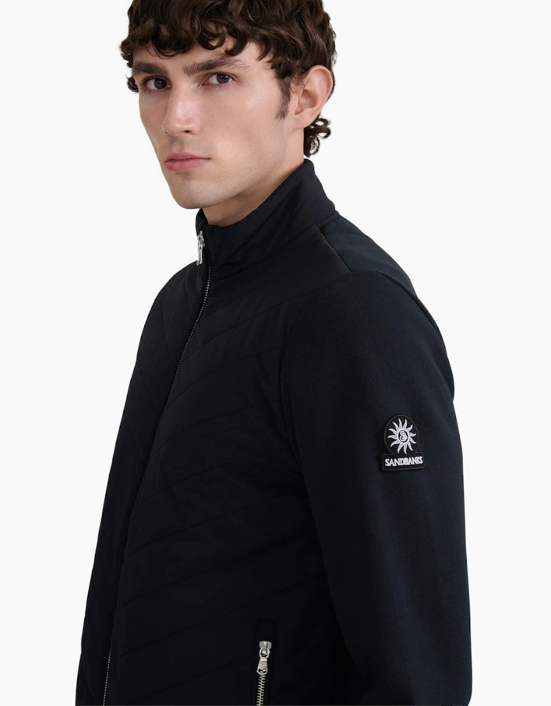Sandbanks Interlock Chevron hybrid Black