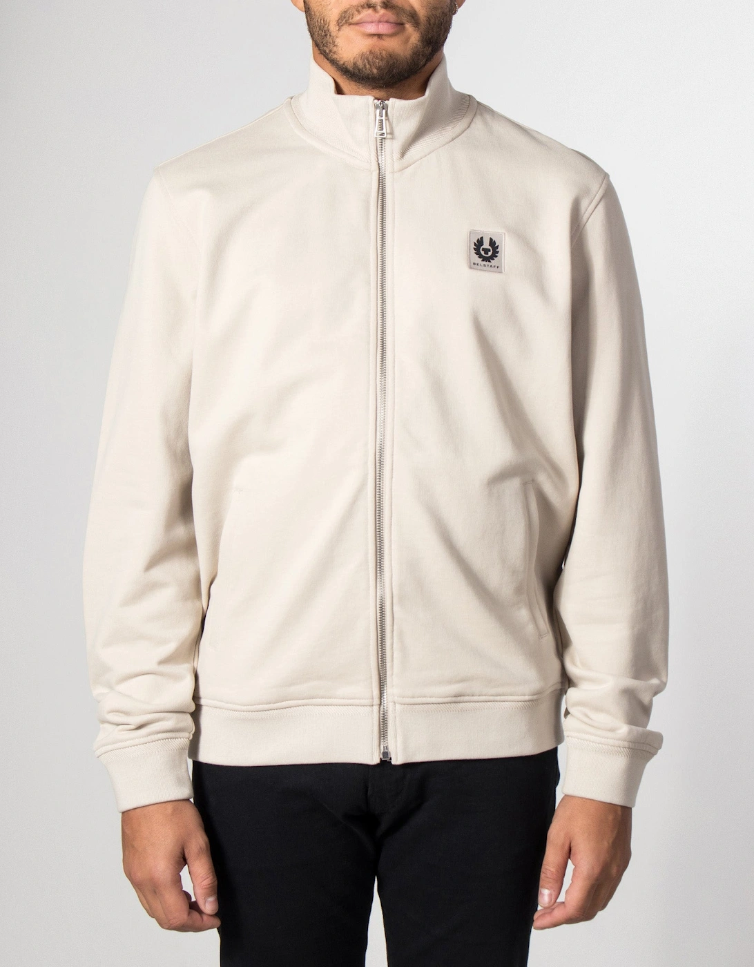Regular Fit Belstaff Full Zip Sweatshirt