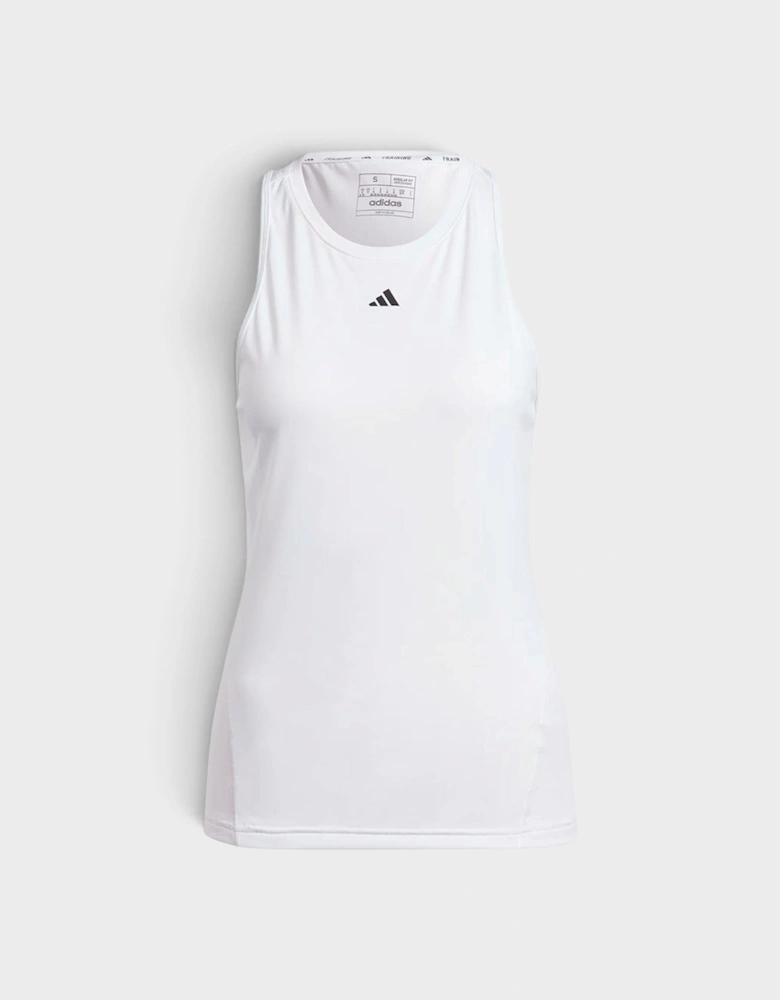 Logo Training Tank Top White