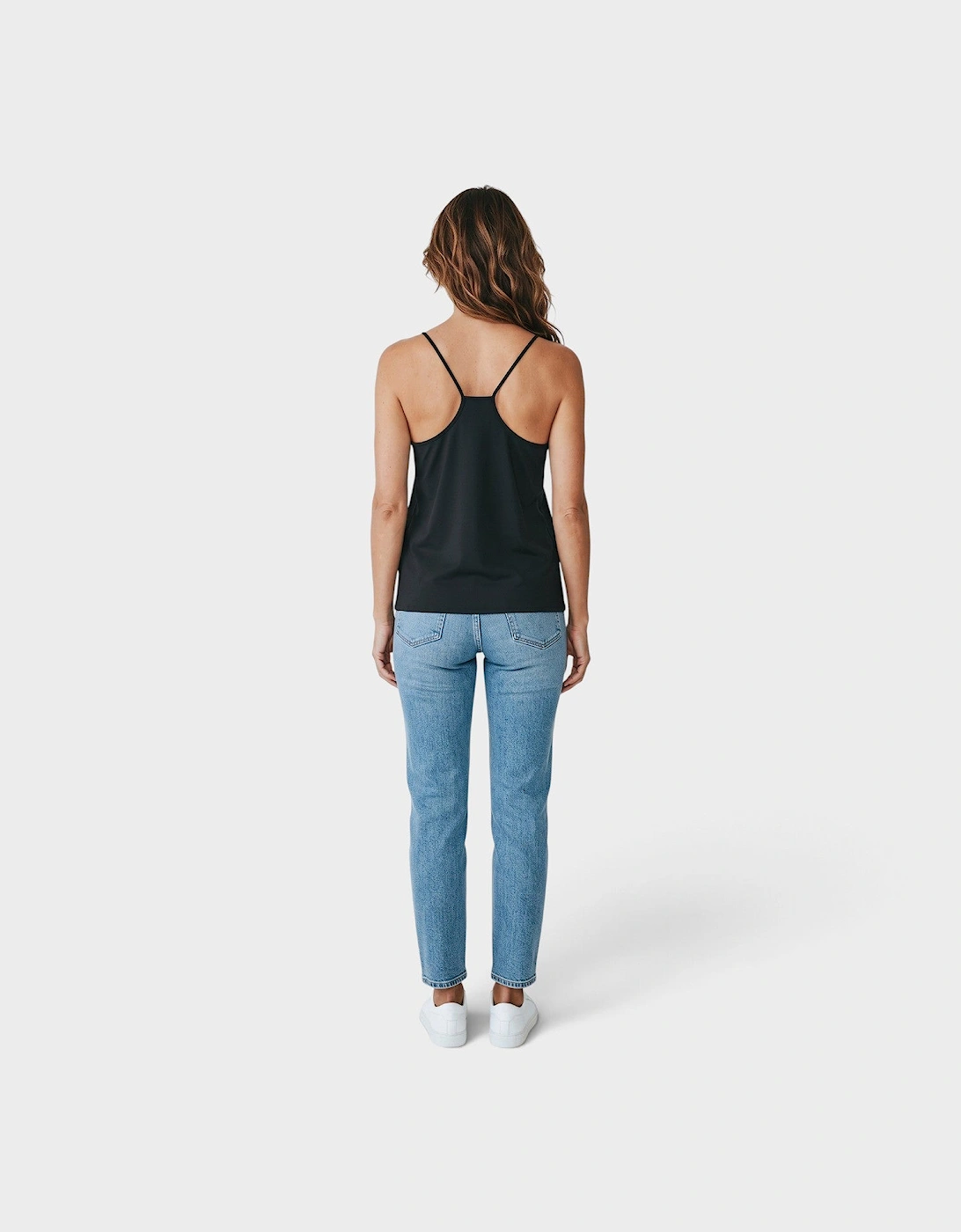 Sleeveless Tank Top Black