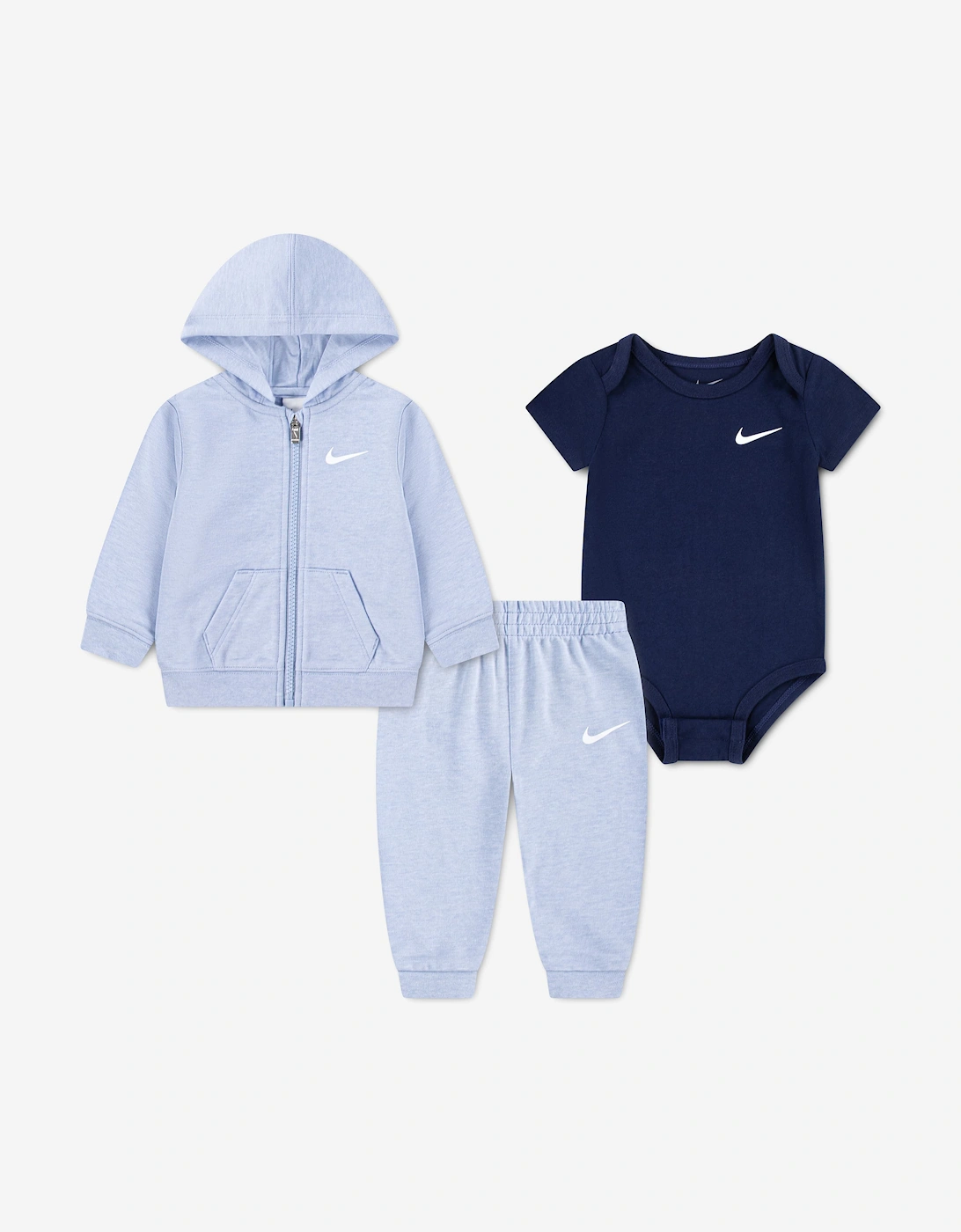 Nike Baby 3 Piece Tracksuit Set in Blue