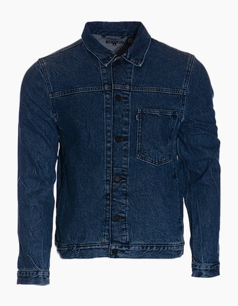 LEVIS S40116 TRUCKER Jacket Mens Denim Jacket Regular Fit Cotton Blue Boyfriend
