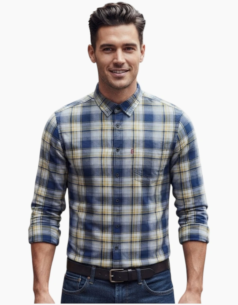 LEVIS Mens Shirts Cotton Long Sleeve Summer Shirt