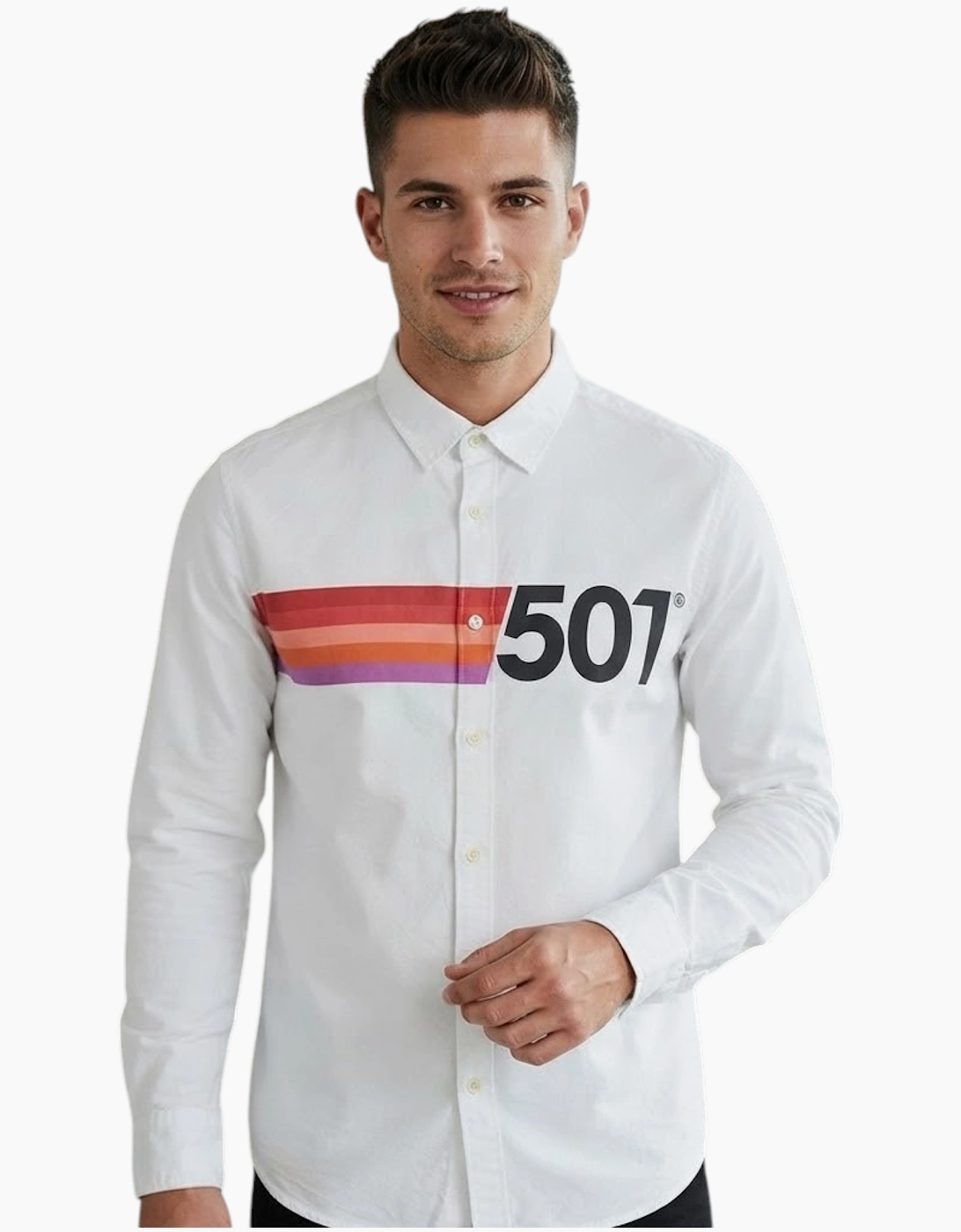 LEVIS Mens Shirts Cotton Long Sleeve Summer Shirt