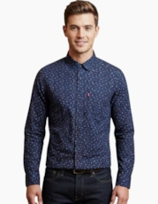 Navy Flowery