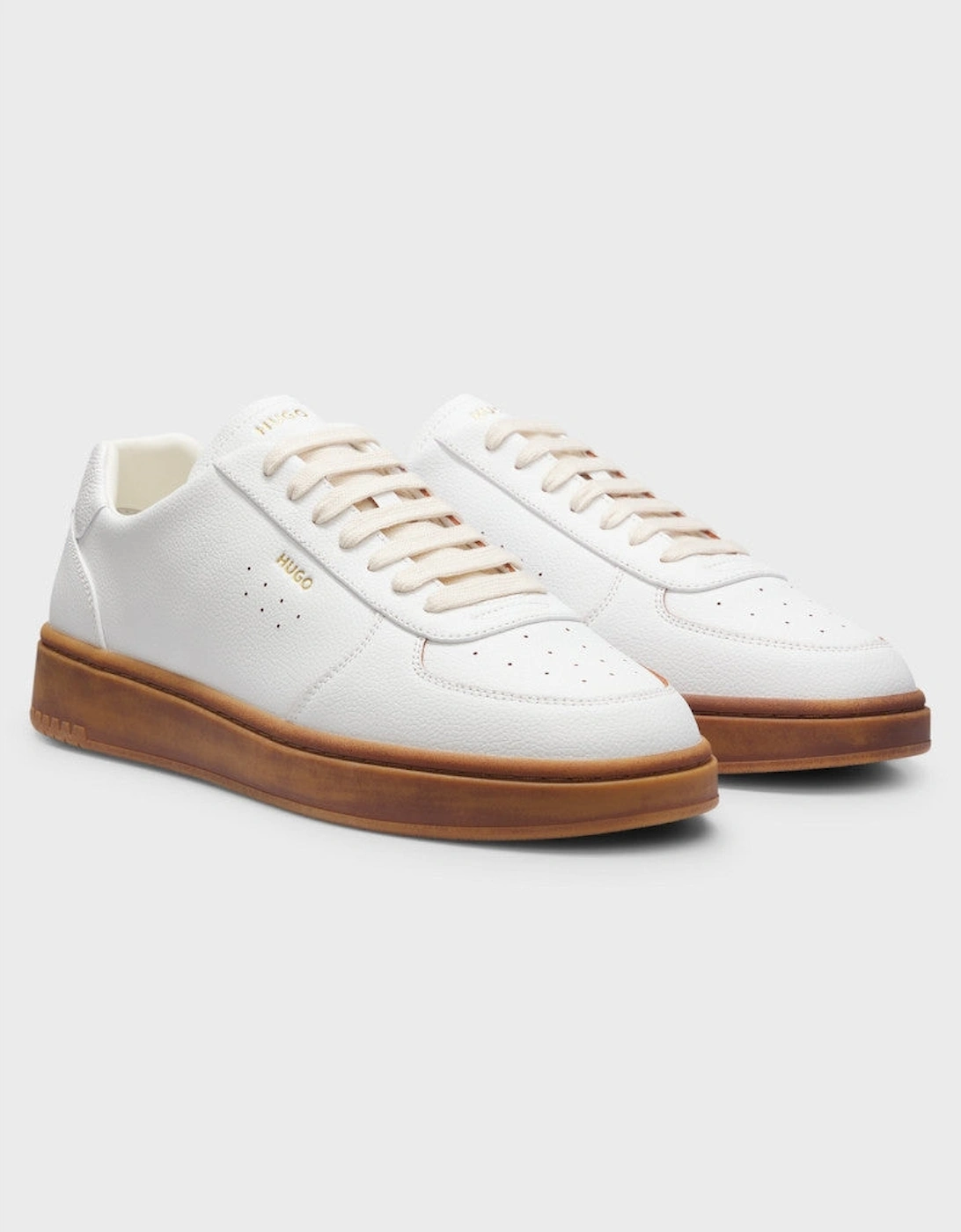 HUGO Neston tenn grltck Trainers 123 Open White