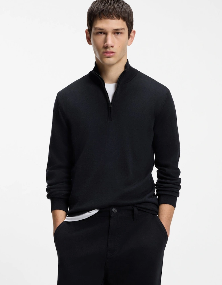 HUGO San Quirin M Sweater 410 Navy