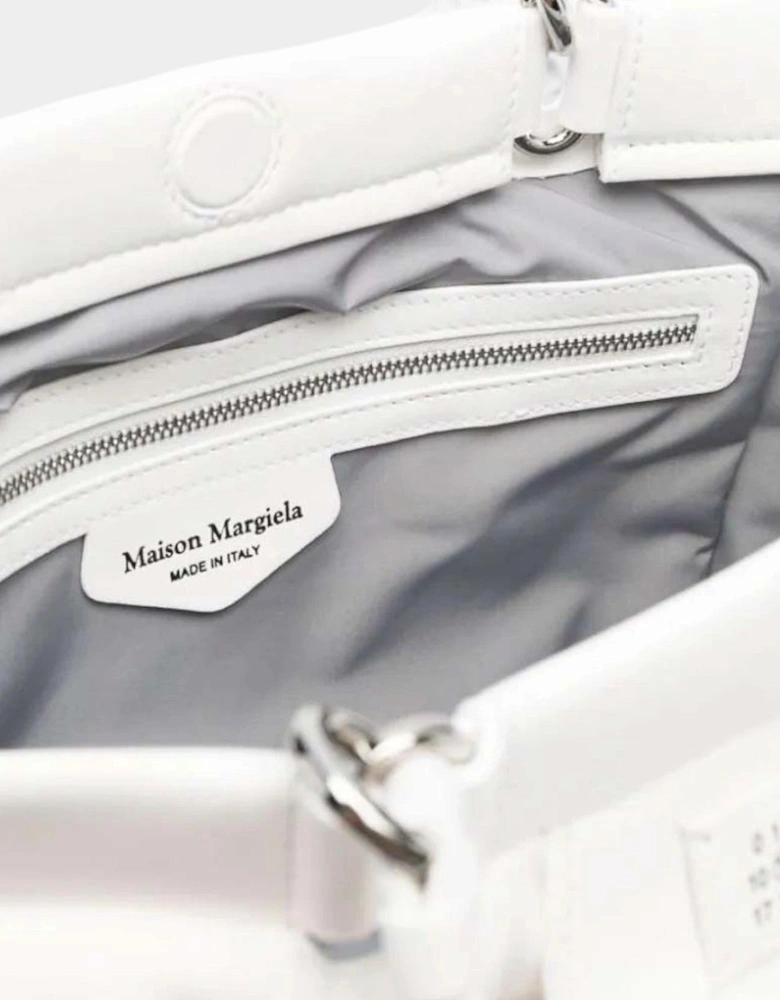 Glam Slam Large Tote Bag White
