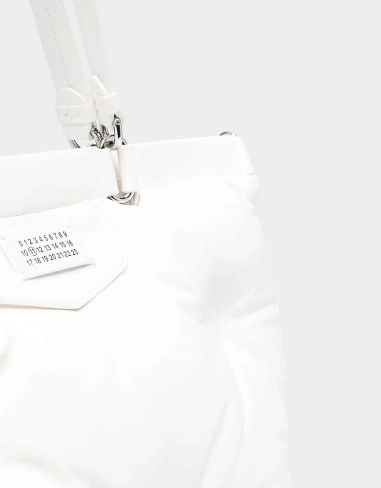 Glam Slam Large Tote Bag White