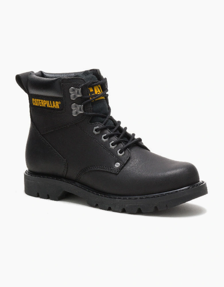 Second Shift P70043 Black Full Grain Mens Boots -UK EXCLUSIVE