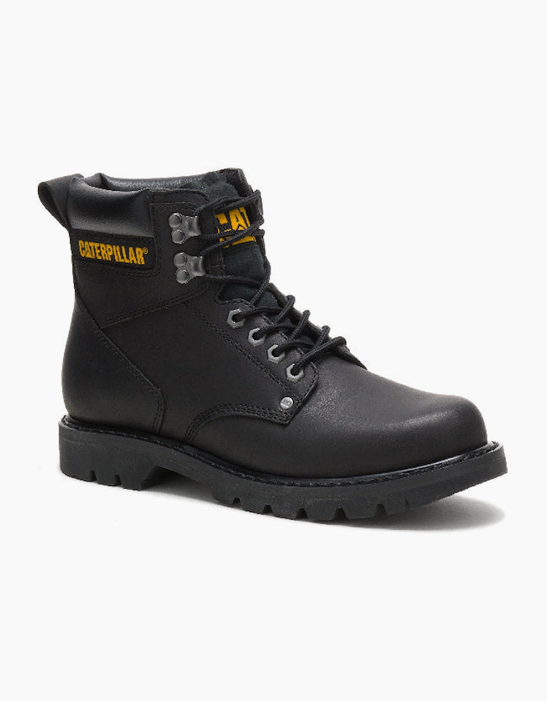 Second Shift P70043 Black Full Grain Mens Boots -UK EXCLUSIVE