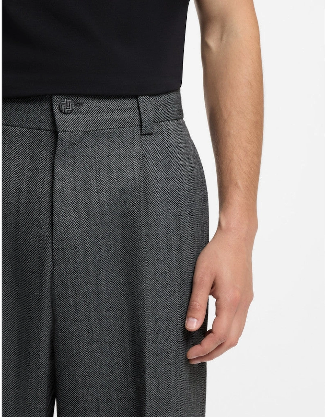 HUGO Flips251X Trousers 028 Dark Grey