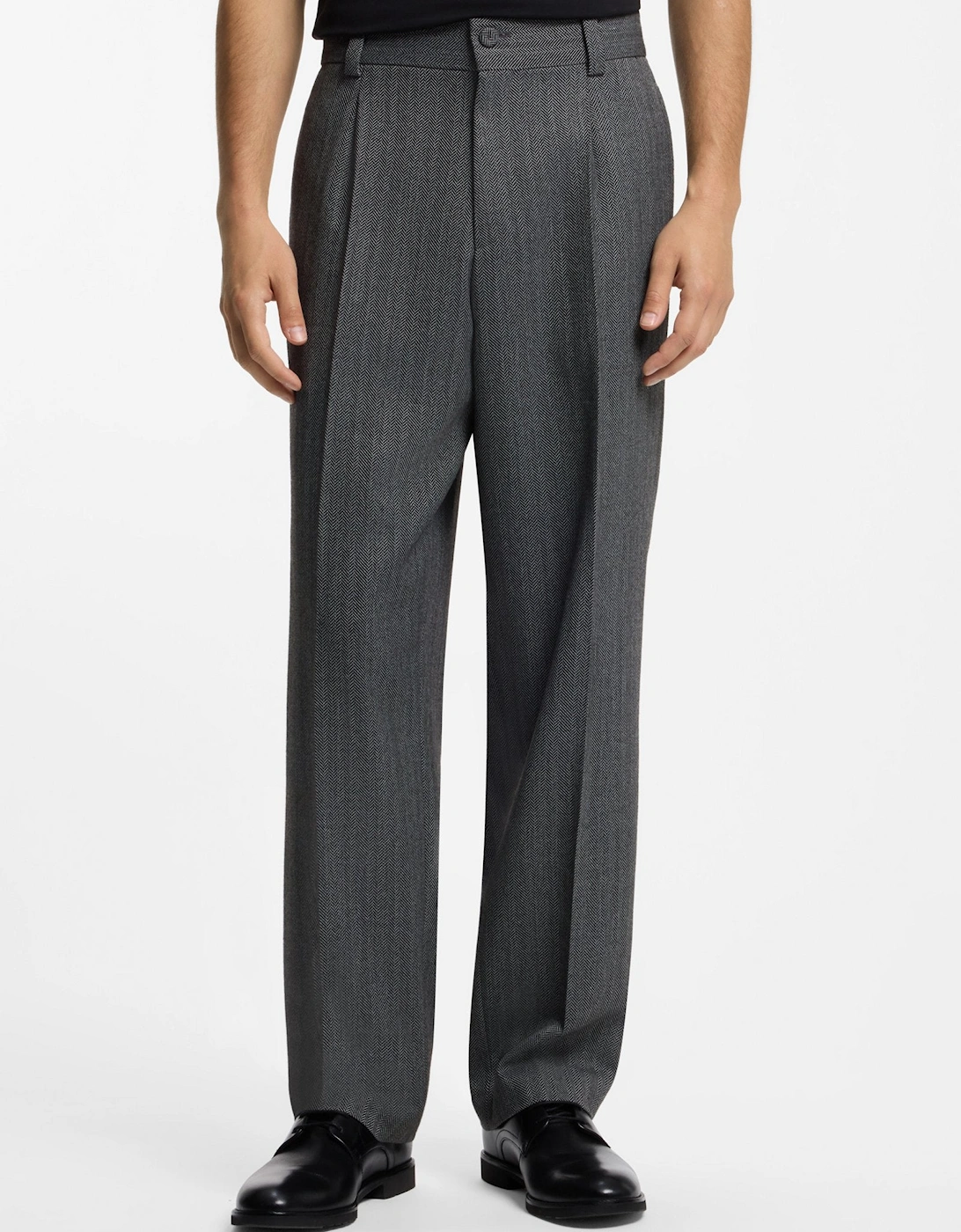 HUGO Flips251X Trousers 028 Dark Grey