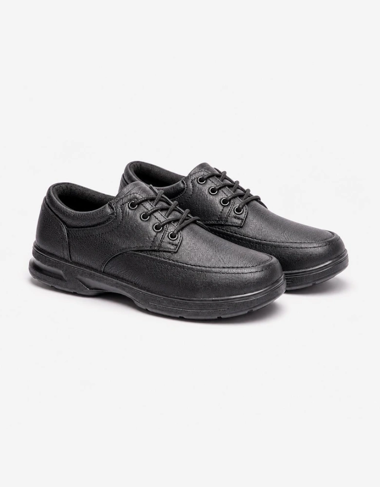 Dr Keller BARRY Mens Lace-Up Shoes Black