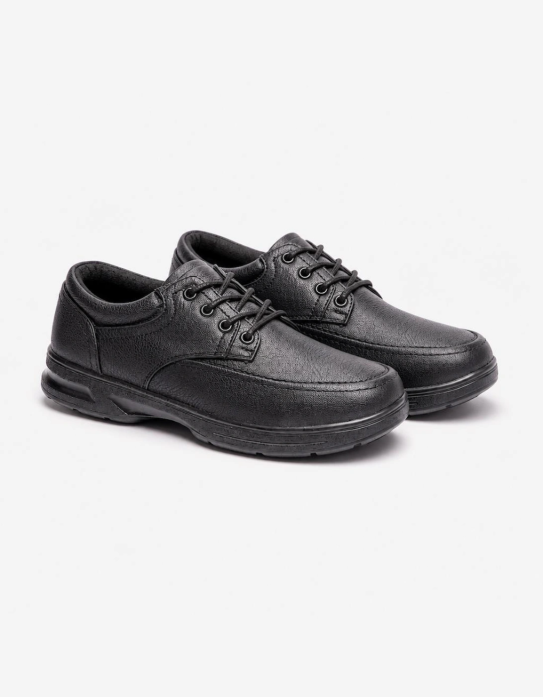 Dr Keller BARRY Mens Lace-Up Shoes Black