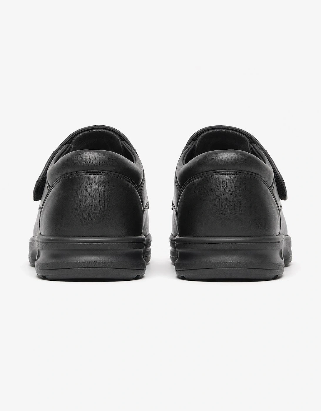 Dr Keller TEXAS Mens Leather Comfort Fit Shoes Black