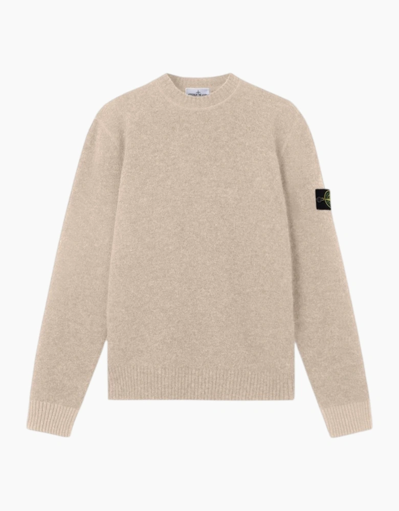 Stone Island Baby Alpaca Blend Biscuit Melange Sweatshirt