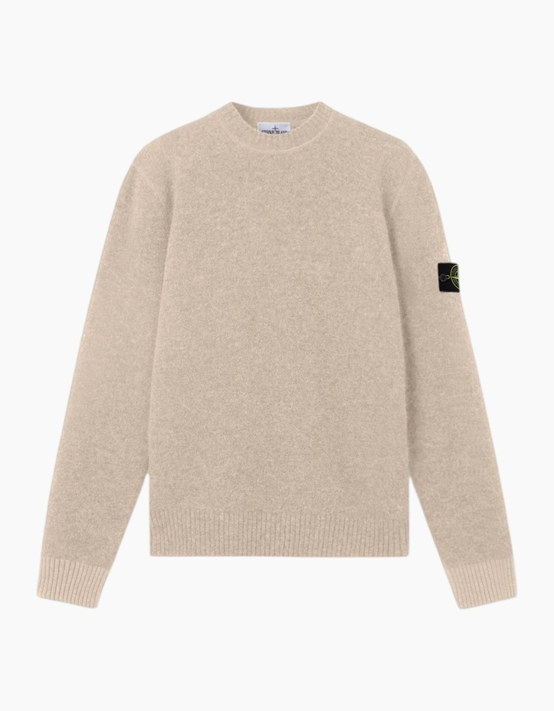 Stone Island Baby Alpaca Blend Biscuit Melange Sweatshirt
