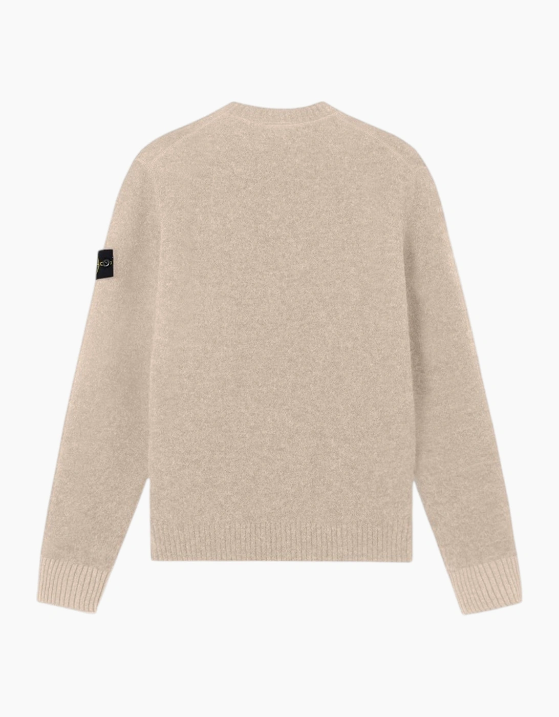 Stone Island Baby Alpaca Blend Biscuit Melange Sweatshirt