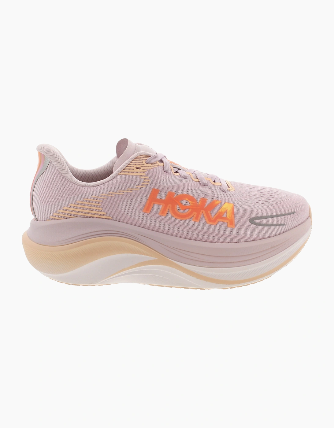 Hoka Womens Running Trainers Chunky Skyward x 2 Lace Up lilac UK Size