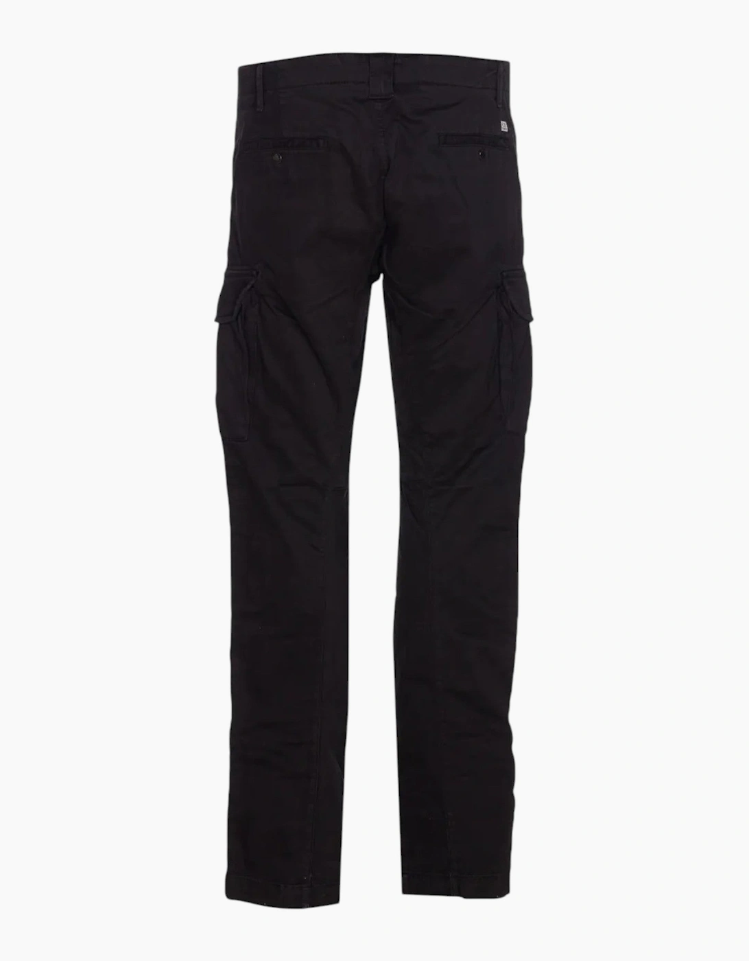 C.P. Company Stretch Sateen Ergonomic Black Sand Cargo Pants