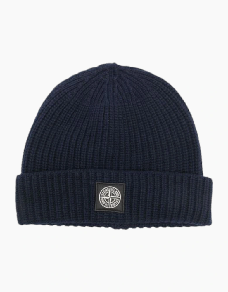 Stone Island Navy Beanie