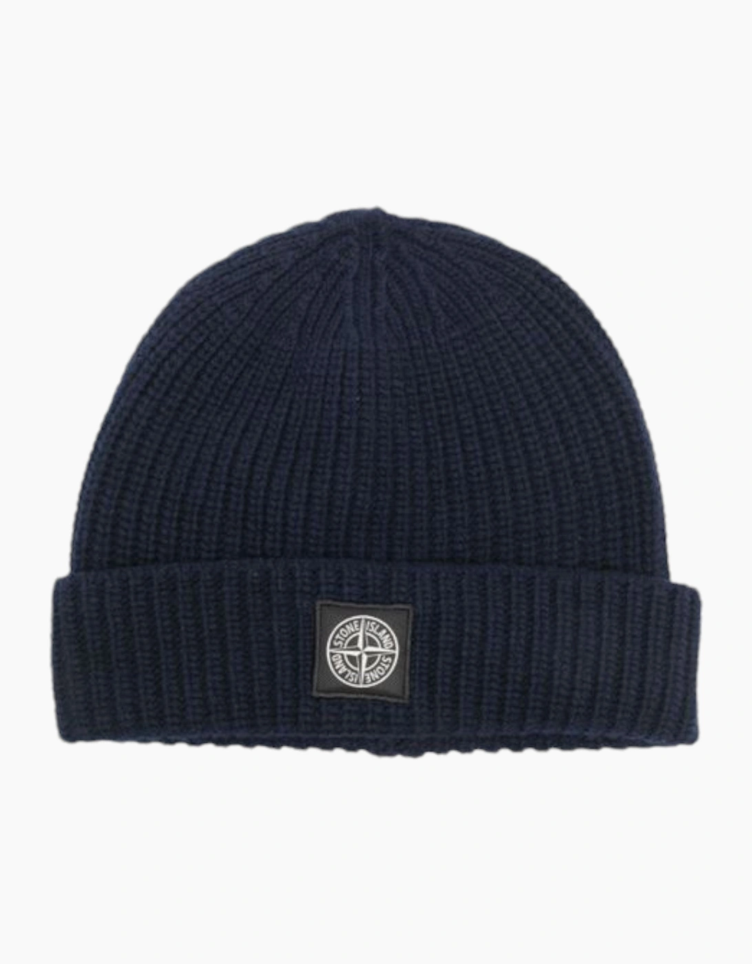 Stone Island Navy Beanie