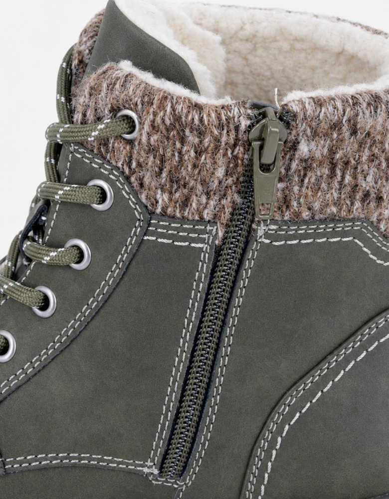 Cipriata TANIA Womens Ankle Boots Olive