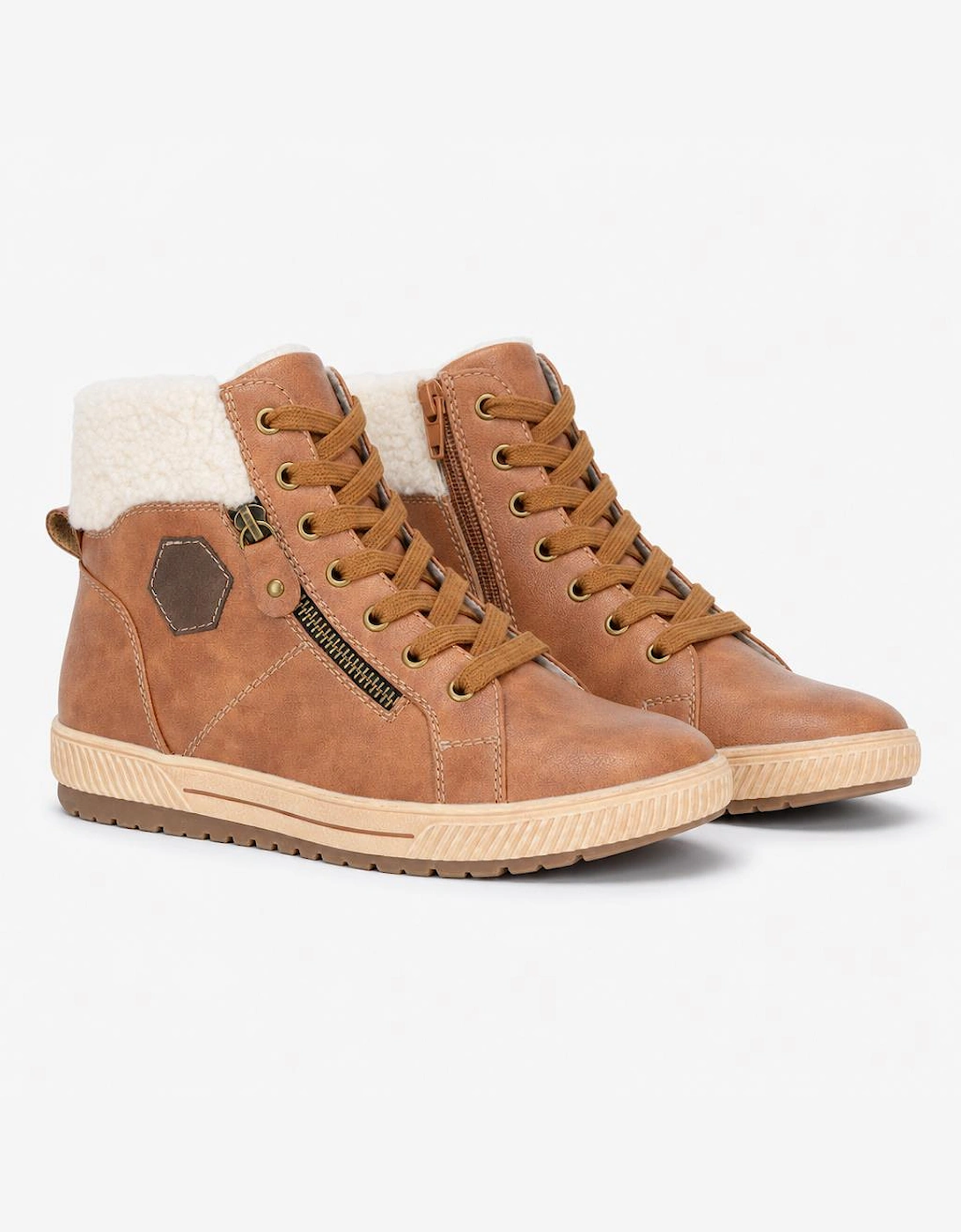 Cipriata SEMIRA Womens Ankle Boots Tan