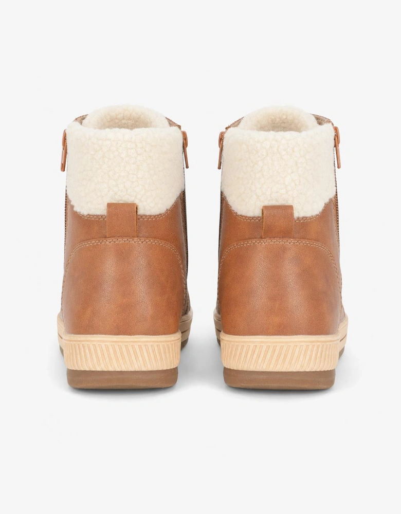 Cipriata SEMIRA Womens Ankle Boots Tan