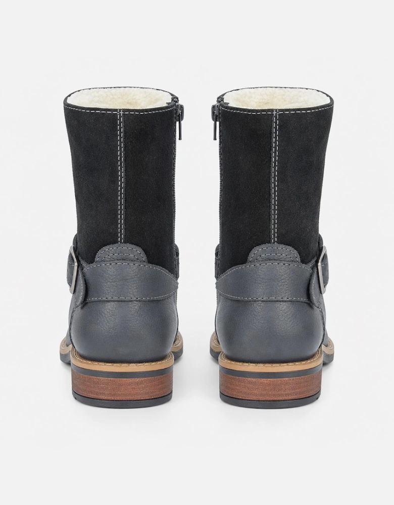 Woodland PEDRA Womens Ankle Boots Black
