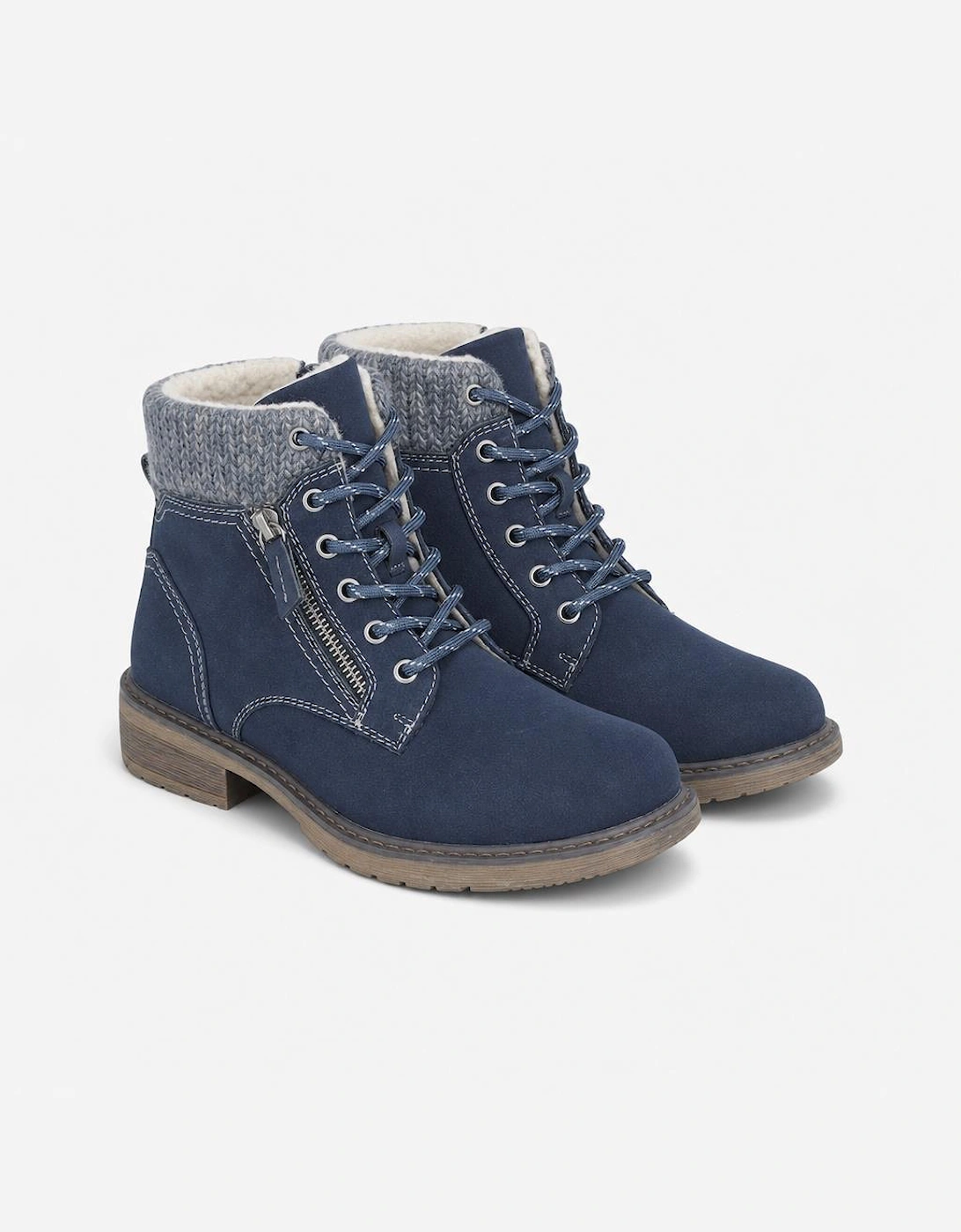 Cipriata TANIA Womens Ankle Boots Navy Blue