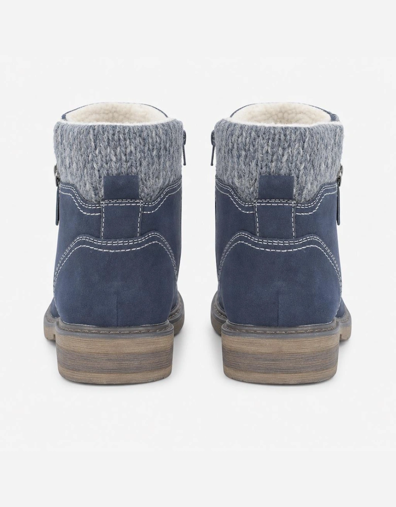 Cipriata TANIA Womens Ankle Boots Navy Blue
