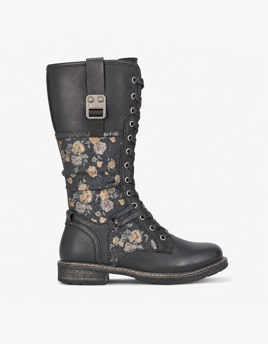 Cipriata ABELA Womens Tall Boots Black/Floral