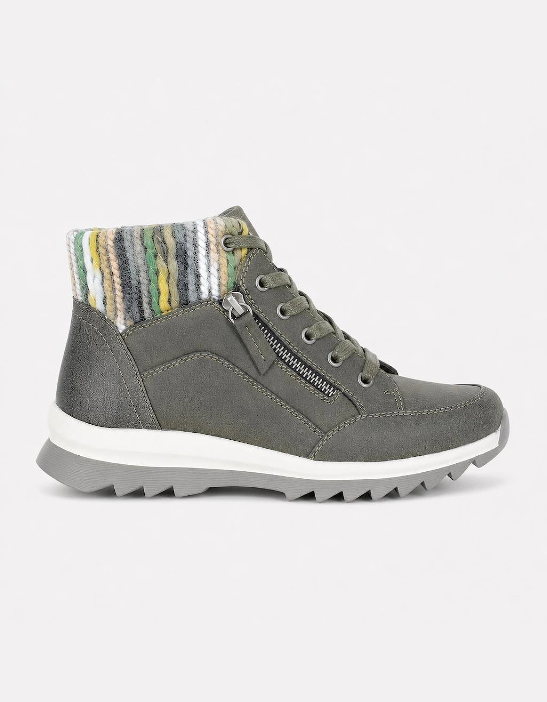Cipriata ERTE Womens Ankle Boots Khaki