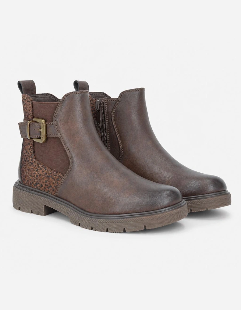 Cipriata ARNALDA Womens Ankle Boots Brown