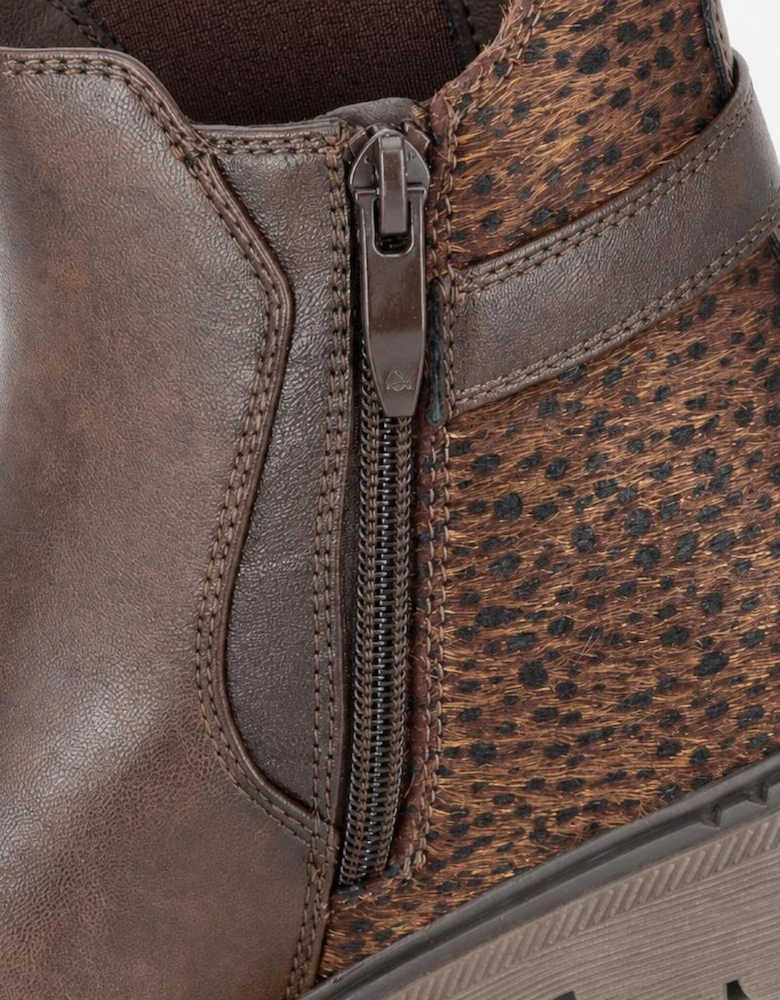 Cipriata ARNALDA Womens Ankle Boots Brown