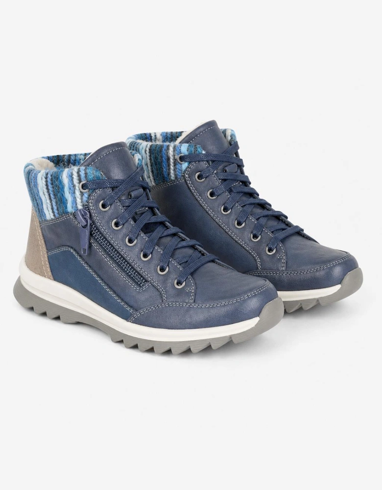 Cipriata ERTE Womens Ankle Boots Navy