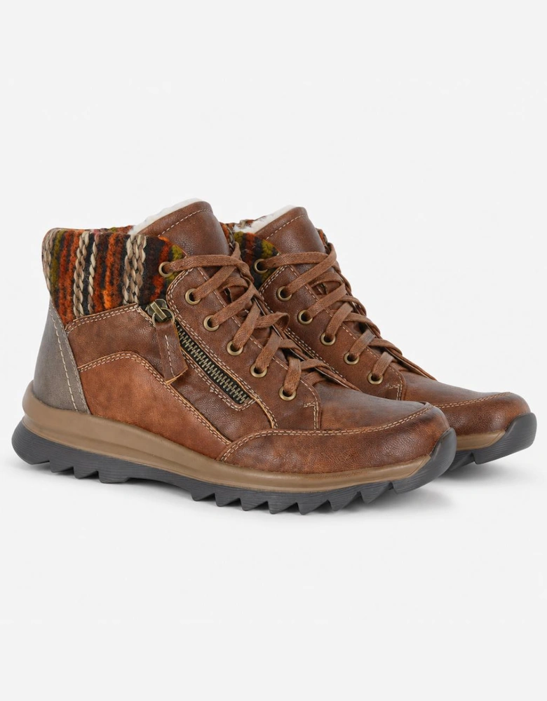 Cipriata ERTE Womens Ankle Boots Brown