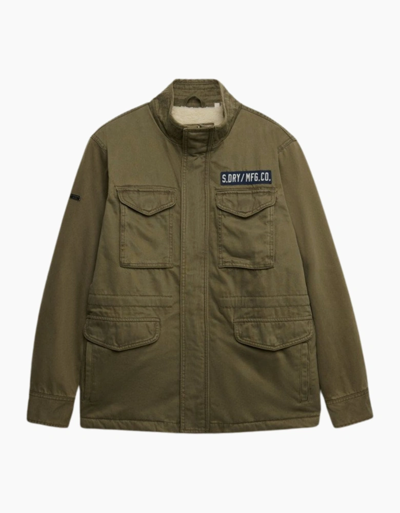Superdry Mens Military Borg Bomber Jacket