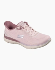 Mauve Mesh/Pink Trim