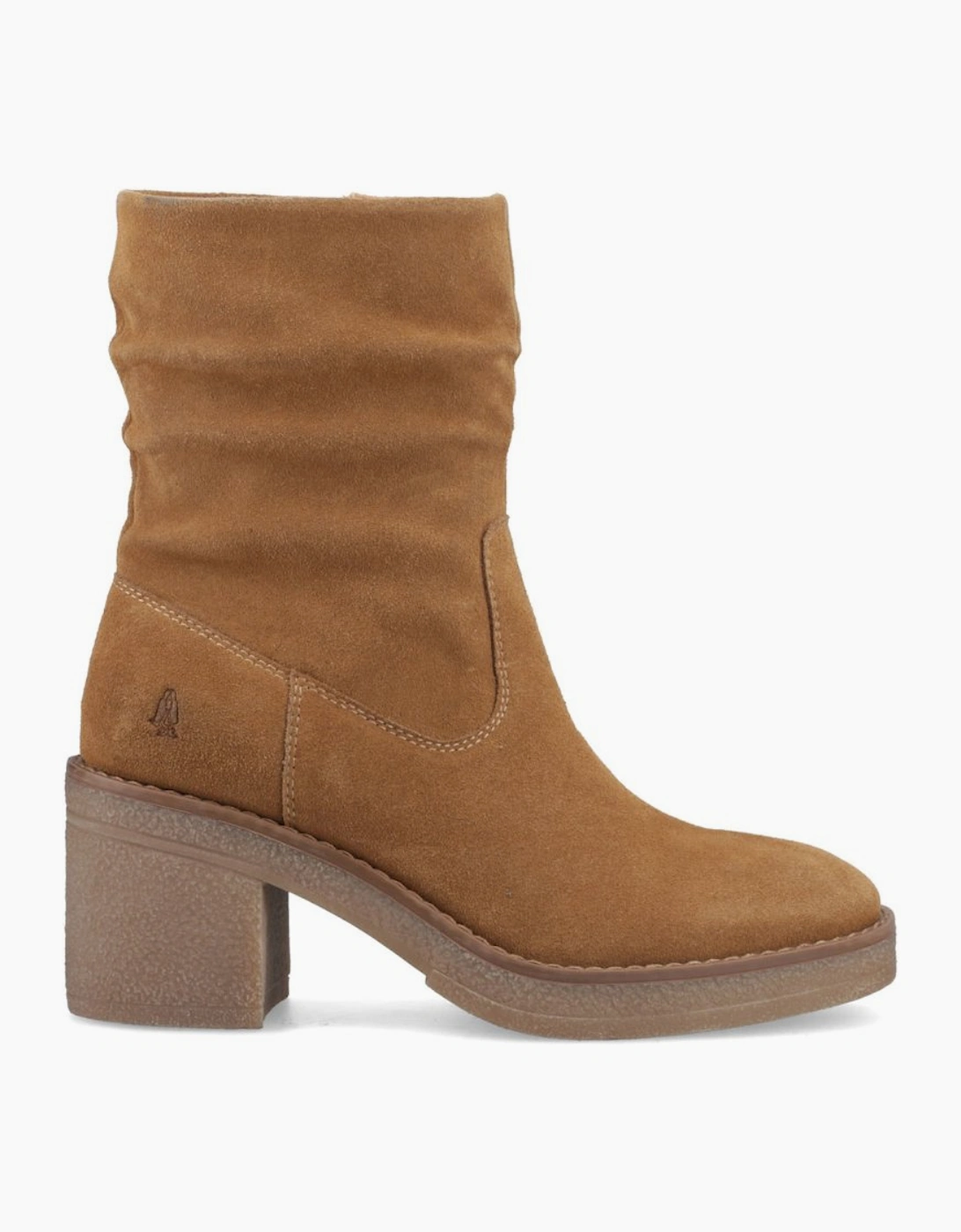 Flora Ruched Womens Ankle Boots