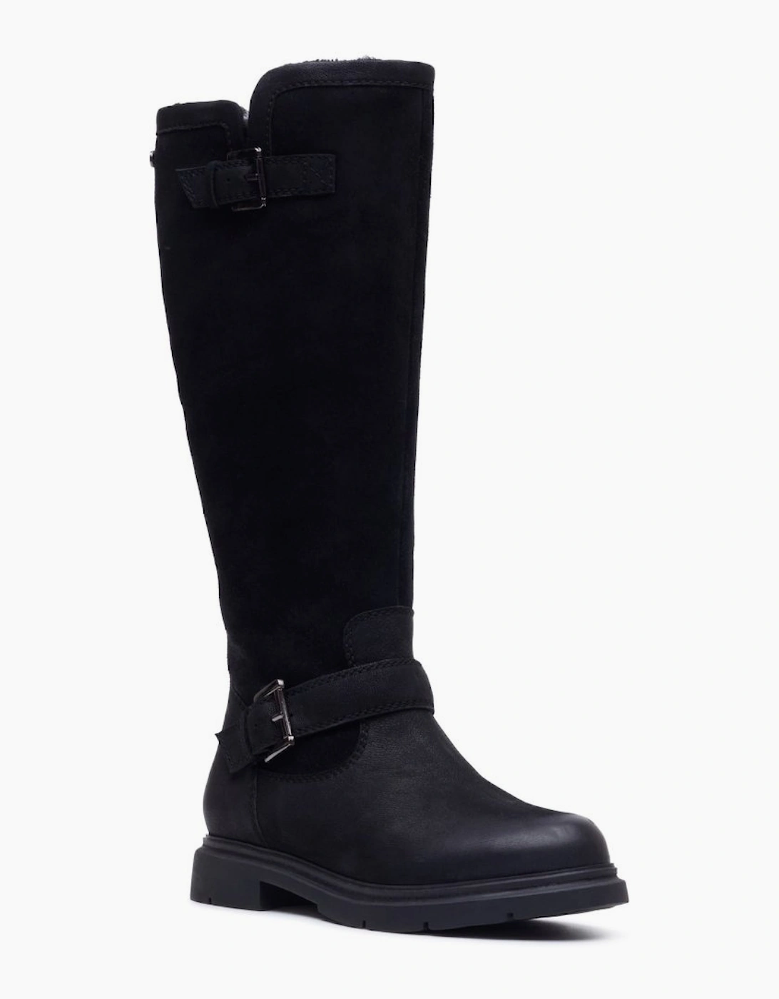 Hush Puppies Women's Cressida Womens Knee High Boots - Black - Size: 5