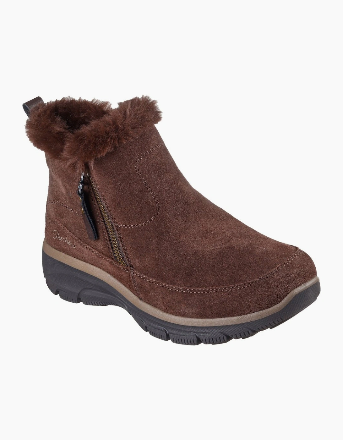 Easy Going Cool Zip Womens Ankle Boots
