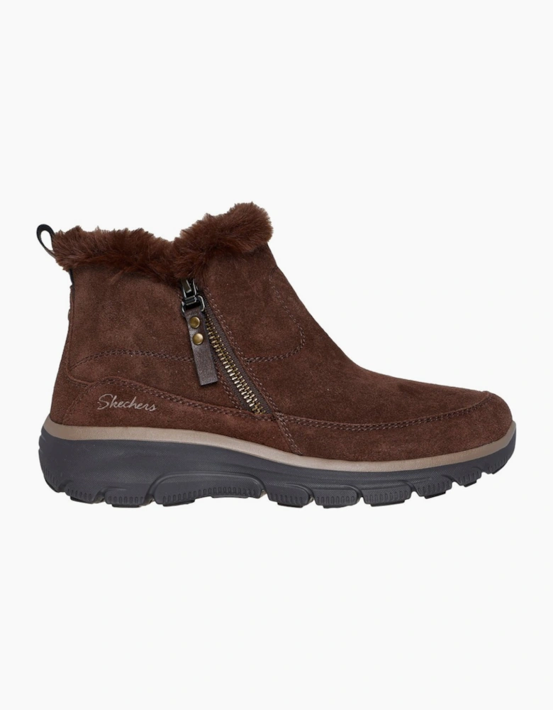 Easy Going Cool Zip Womens Ankle Boots