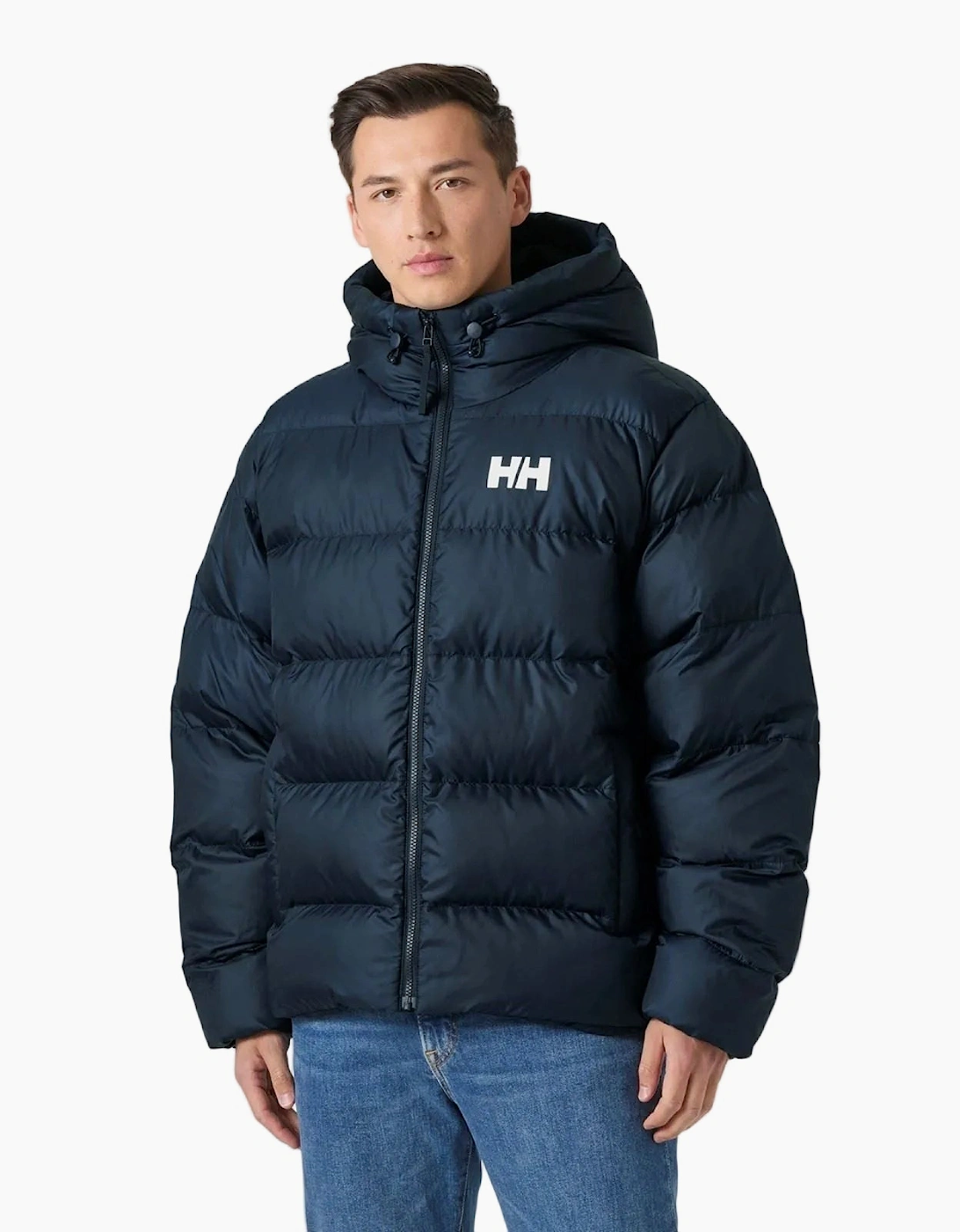 Men's Helly Hansen Sport Active Puffy Jacket Men's Blue Puffer Jacket - Size: 40/Regular