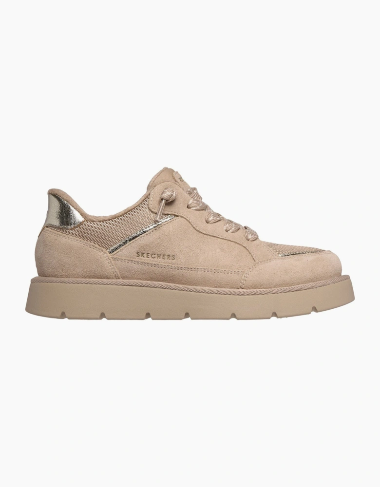 Skechers Keepsakes Cozy Street Hiker Leather Women's Sand Trainers