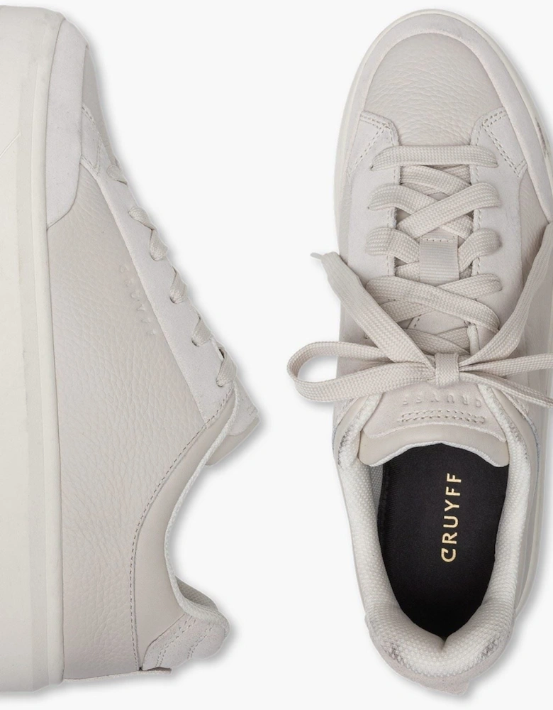 Cruyff Shoes Derby Classic Leather Men's Cream Trainers