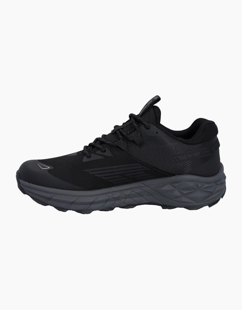 Hi-Tec Fuse Trail Low Polyester Men's Black/Charcoal Hiking Shoes