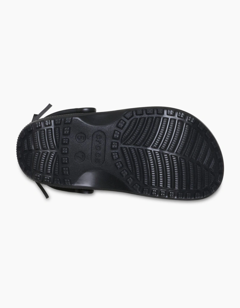 Crocs Crafted Lace Textile Blend Women's Black Clogs